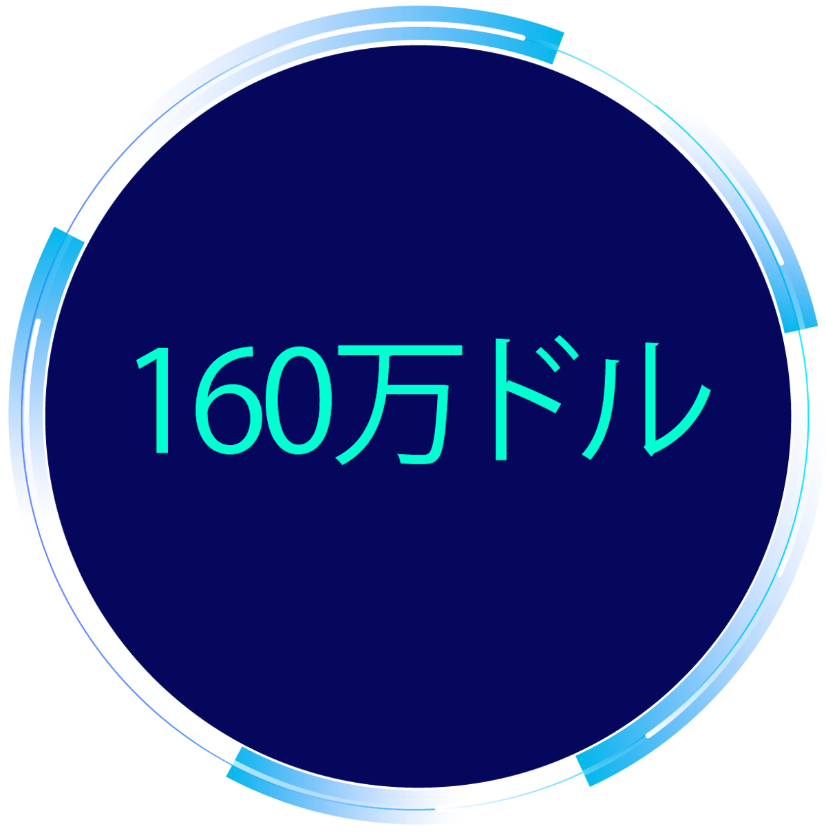 160万ドルのアイコン