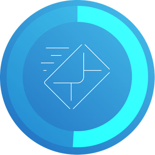 メール円グラフ